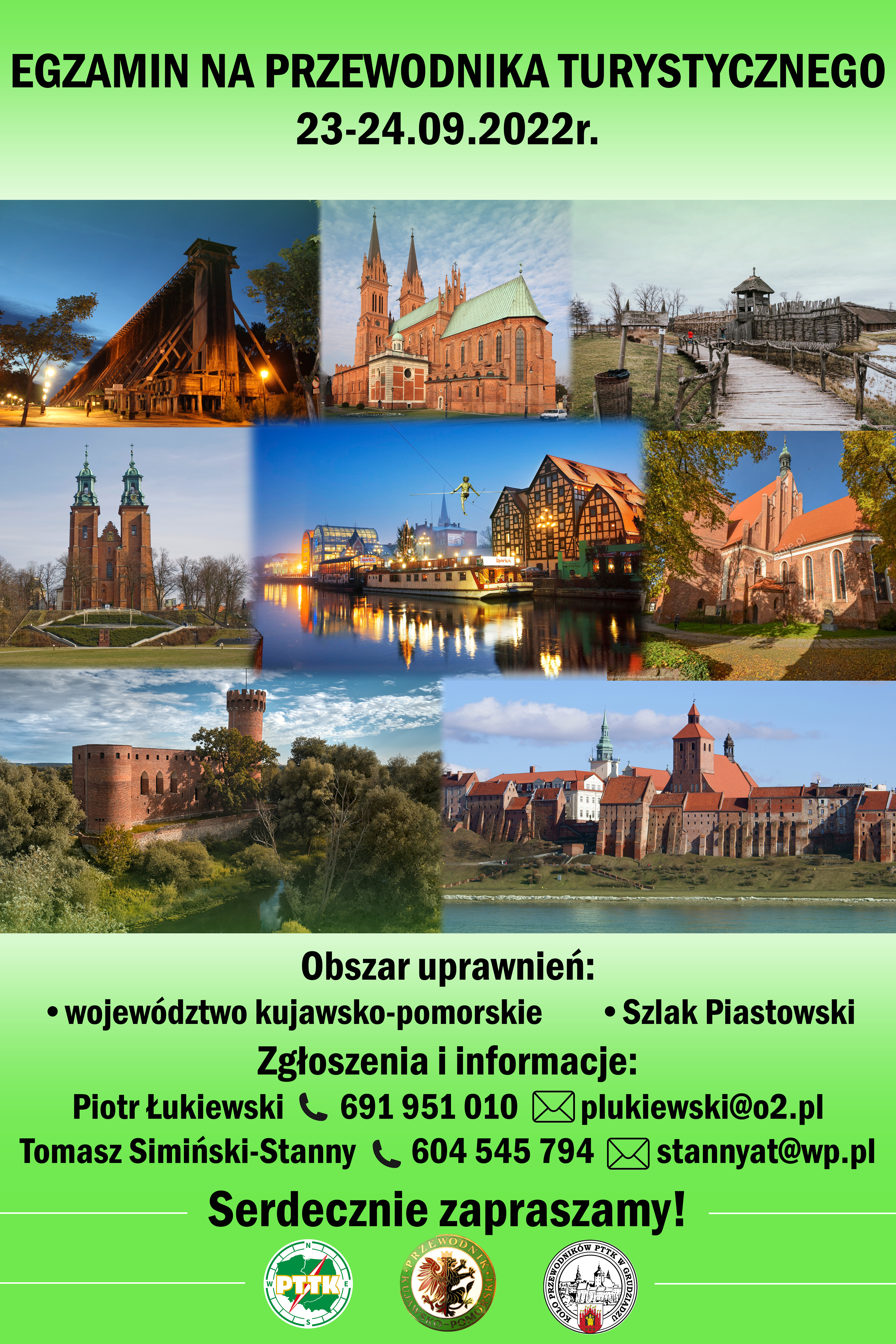 Egzamin na przewodnika turystycznego po województwie kujawsko-pomorskim i Szlaku Piastowskim