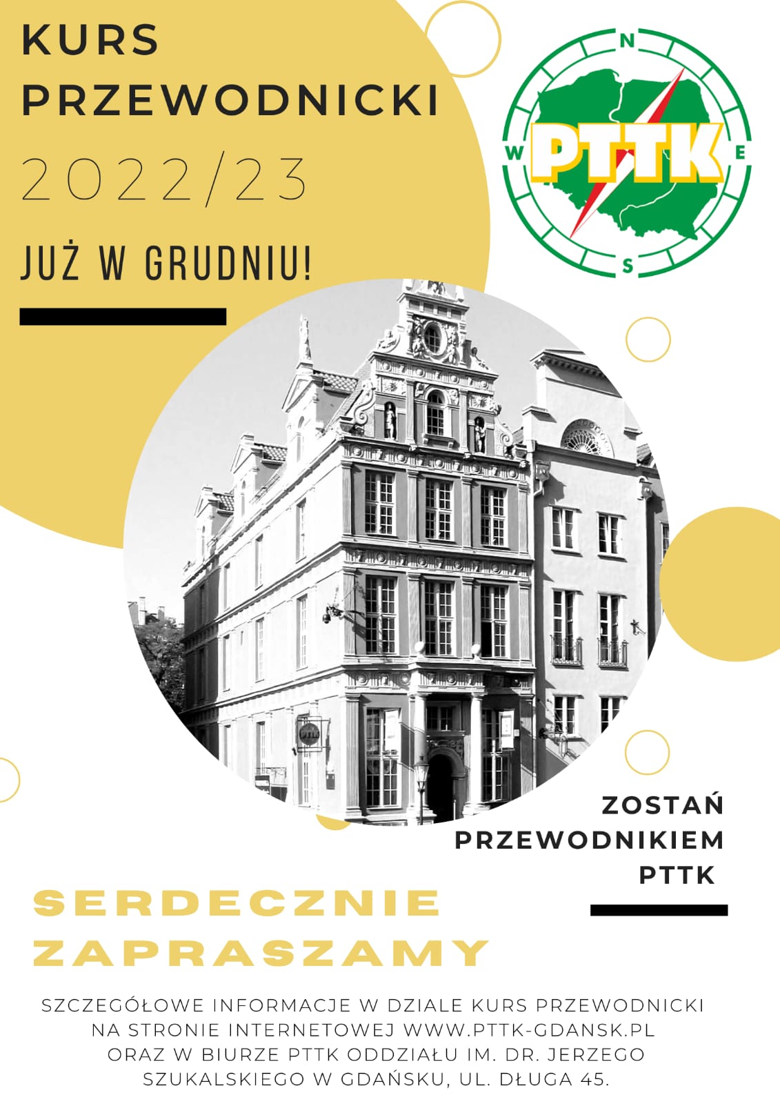 Kurs przewodnicki w Gdańsku