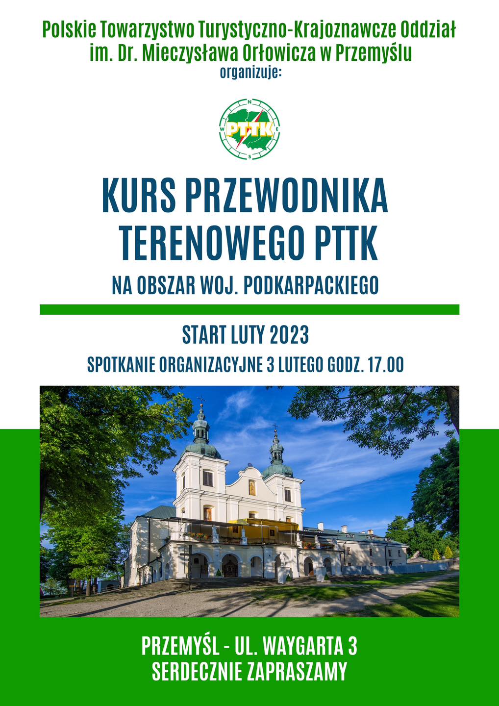 Kurs przewodnika terenowego PTTK po woj. podkarpackim w Przemyślu