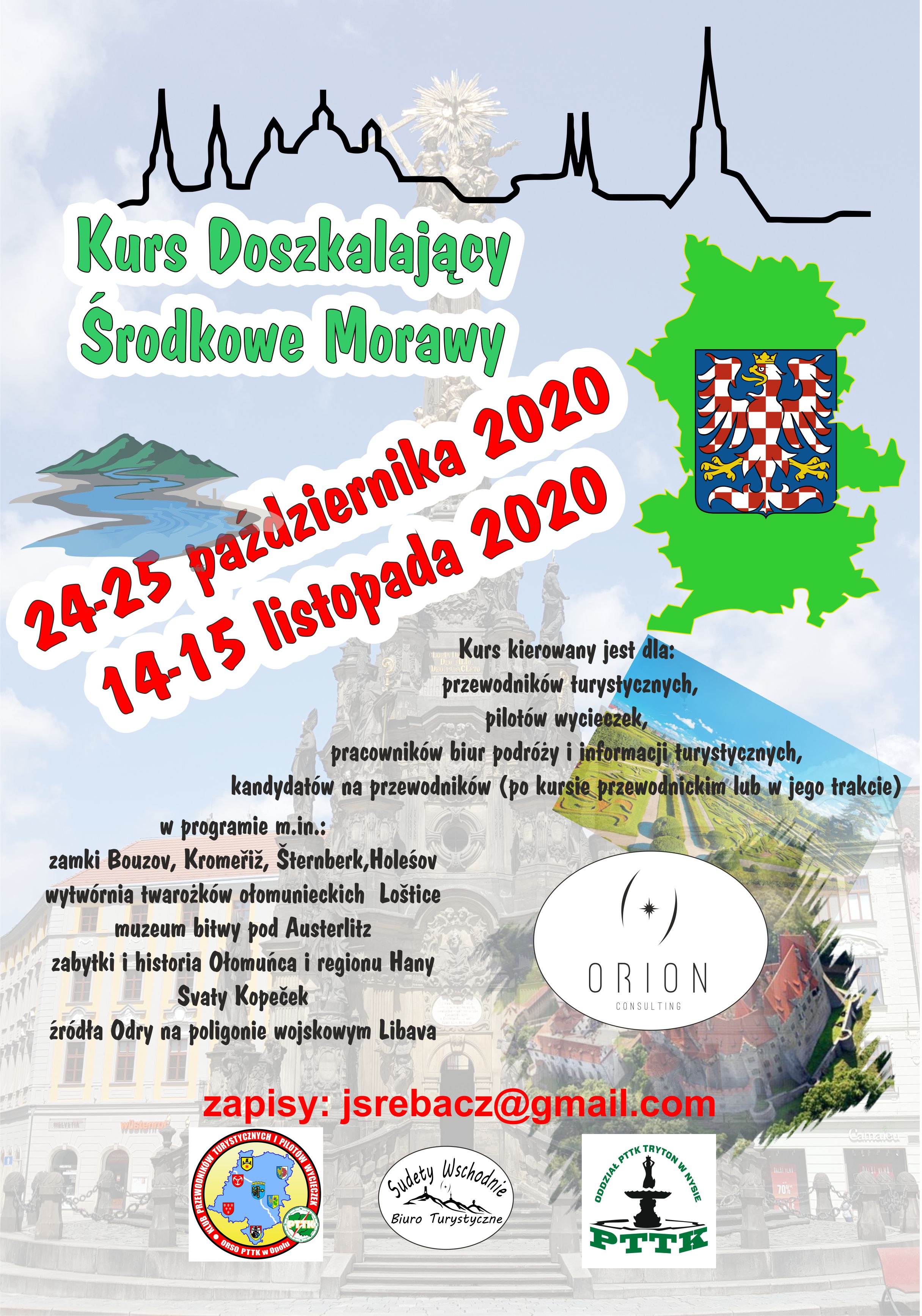 Kurs doszkalający Środkowe Morawy